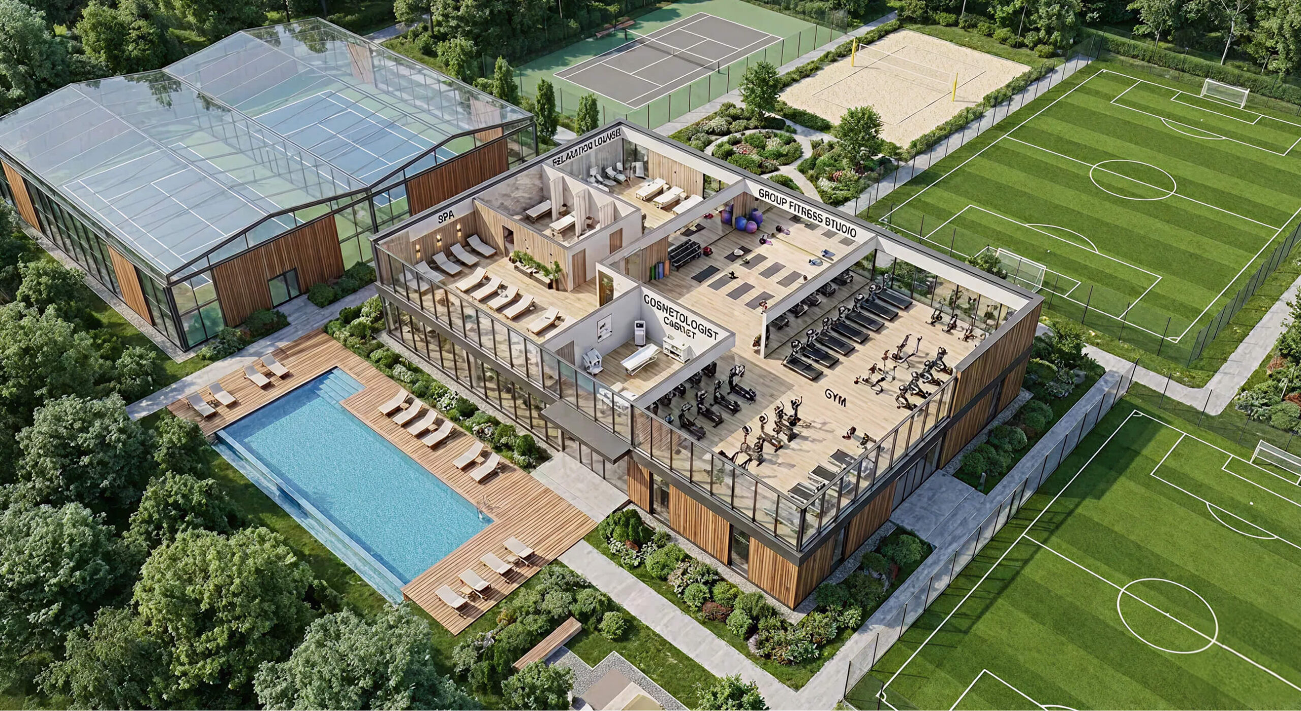 Спорт & SPA Hill Residence